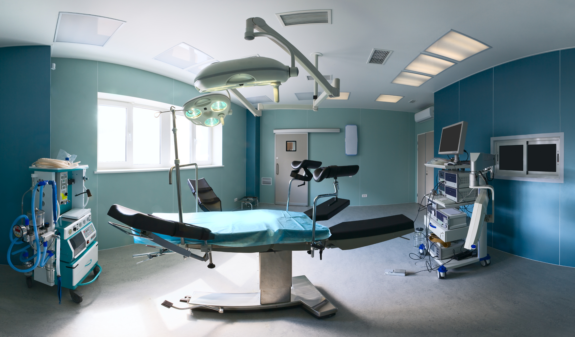 Operating room in a hospital. Surgery painting Ipswich GMP Painters